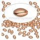 Copper Beads   Smooth Oval 5 x 3mm